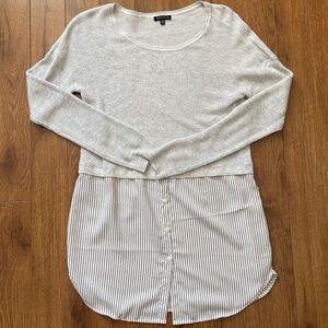 Dynamite sweater blouse